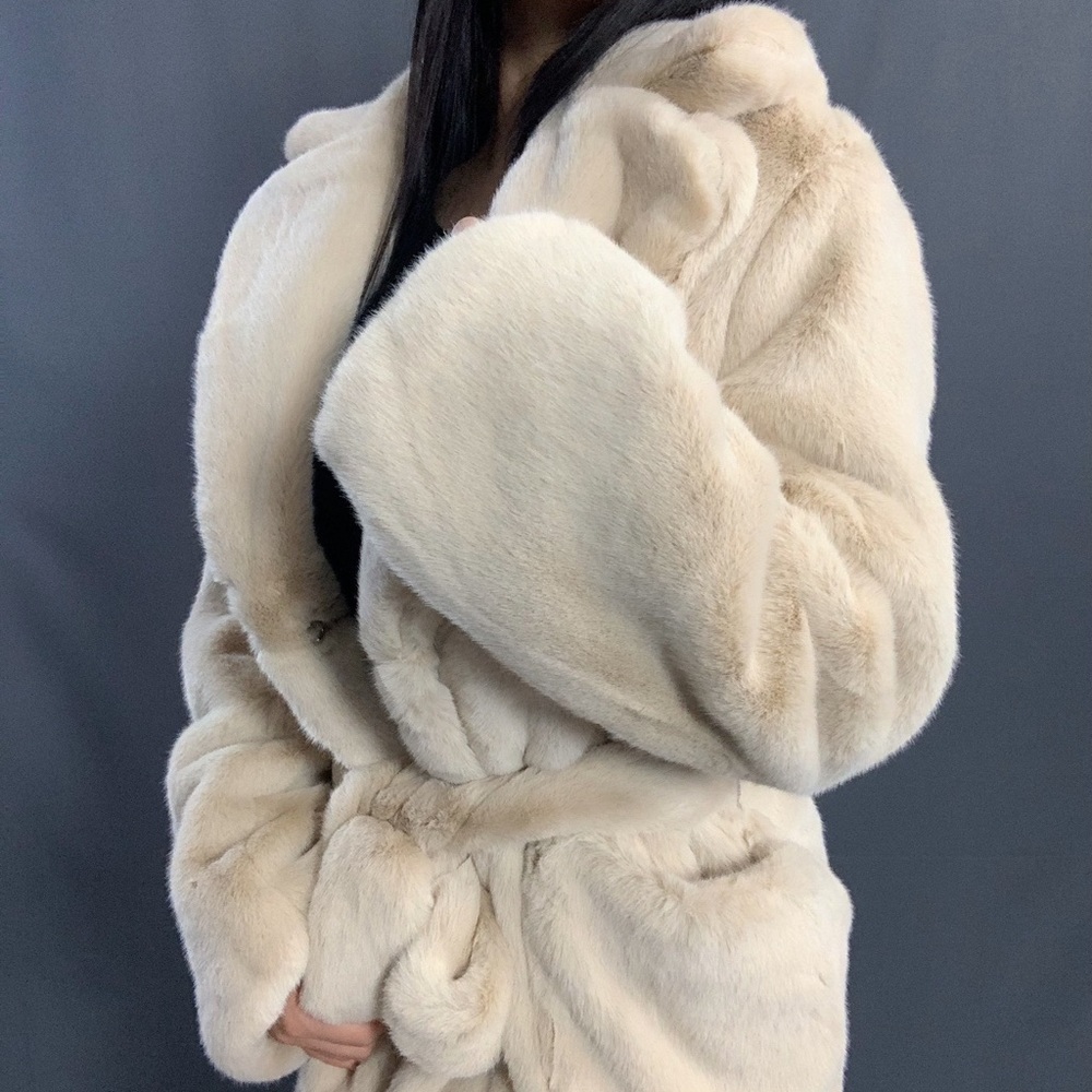 Faux fur super soft coat
